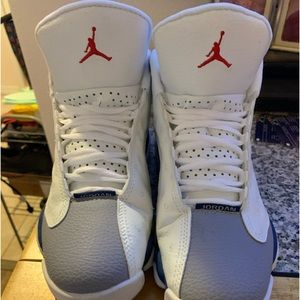 Men’s 8 1/2 Jordans only wore one time for 25 minutes. Still look brand new.